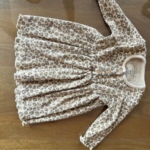 Leopard Print Baby Dress